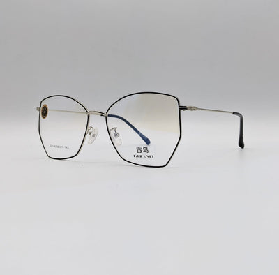 Polygon - Durable Metallic Eye Glasses - 019