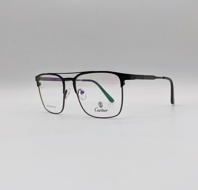 CARTIER - Metallic Luxury Eye Glasses - 021