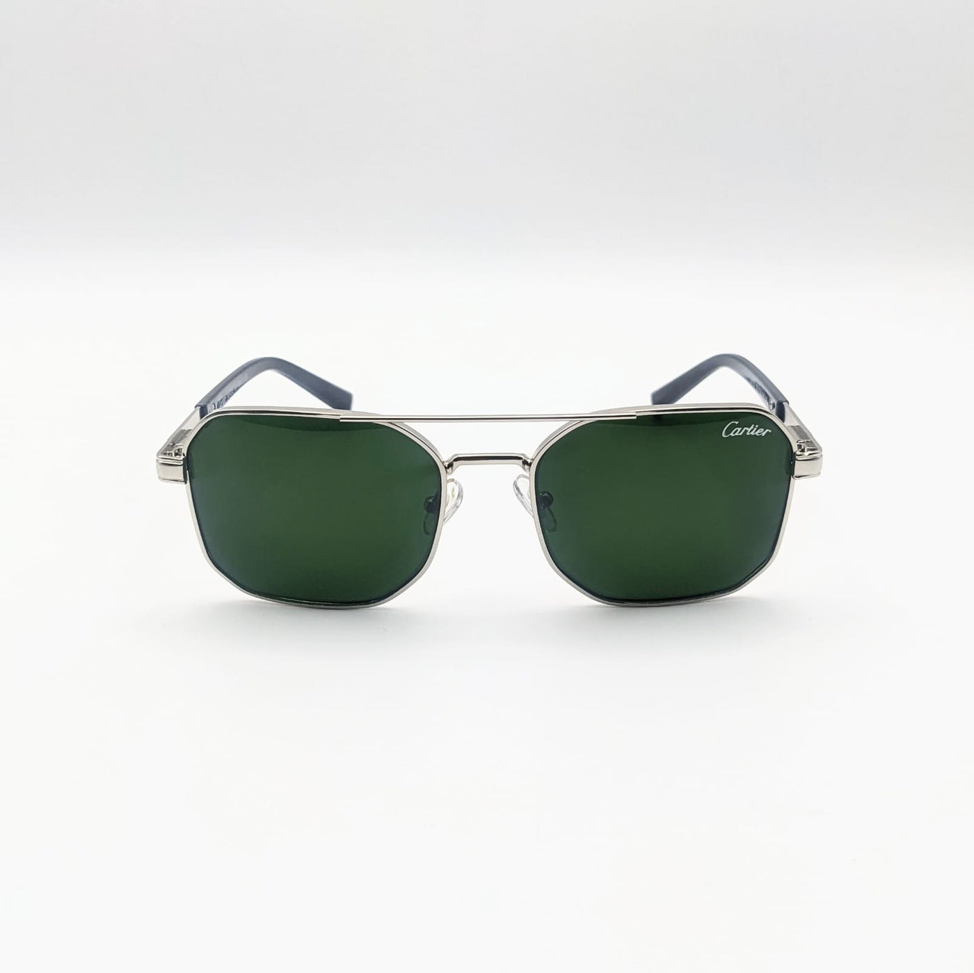 CARTIER Sunglasses - Green - Silver