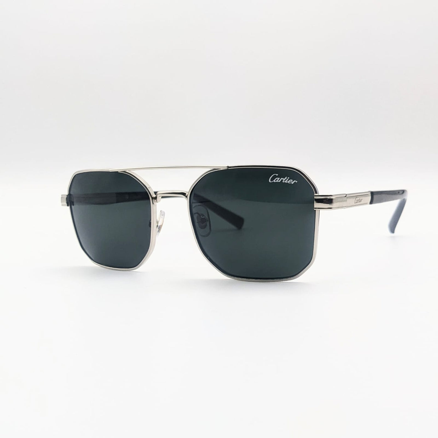 CARTIER Sunglasses - Black - Silver