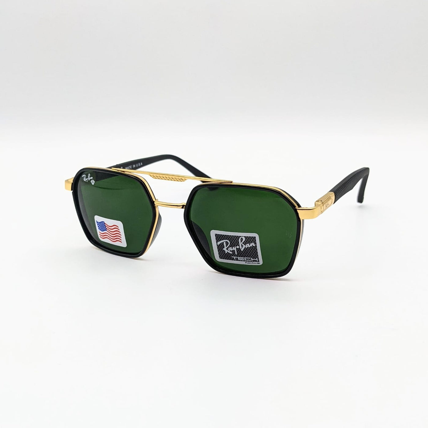 RAYBAN Sunglasses - Green-Golden