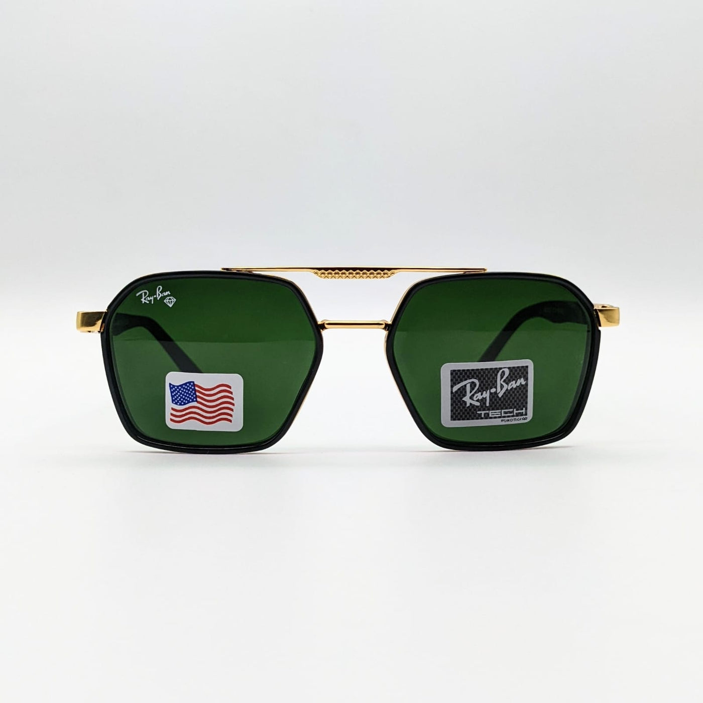 RAYBAN Sunglasses - Green-Golden