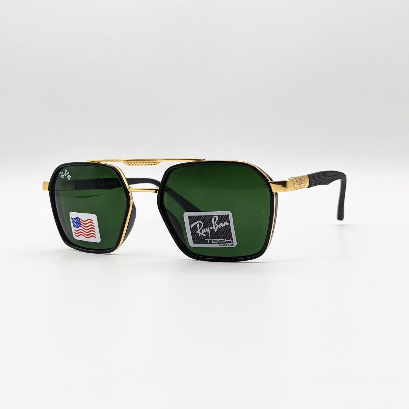 RAYBAN Sunglasses - Green-Golden